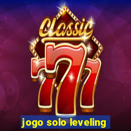 jogo solo leveling